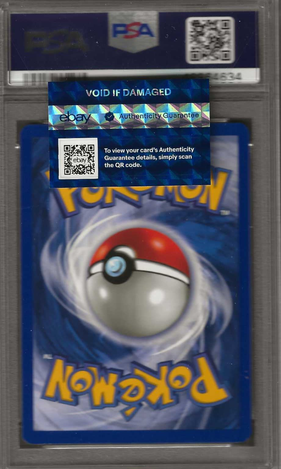 1999 POKEMON GAME #10 MEWTWO-HOLO PSA 10