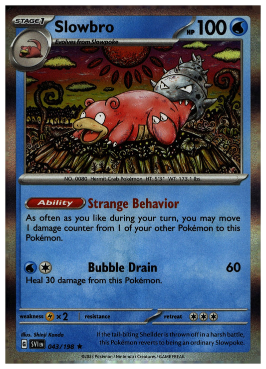 Slowbro Holo Rare SV01: Scarlet & Violet Base Set 043/198 NM