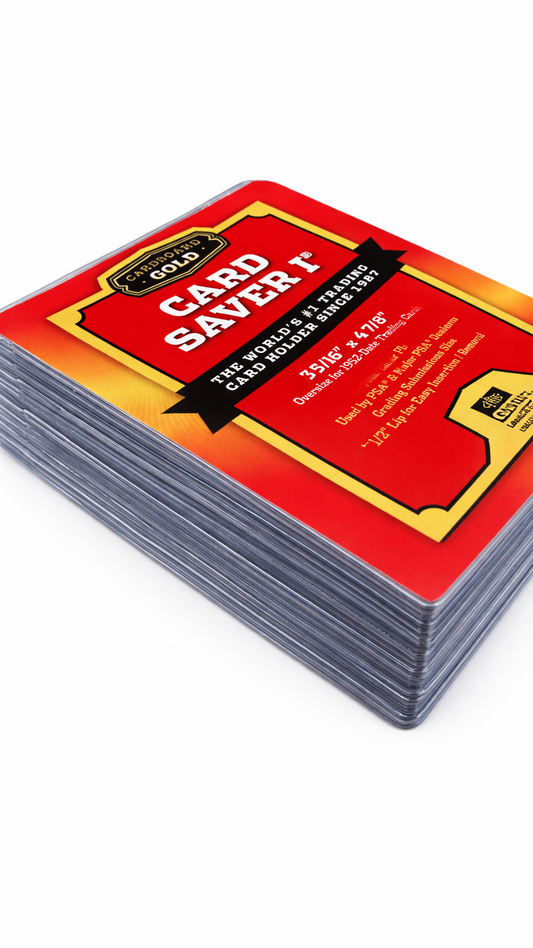 Card Saver I – PSA Approved Semi-Rigid Trading Card Holder |