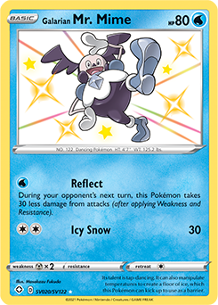 Galarian Mr. Mime - Shining Fates SV020/SV122