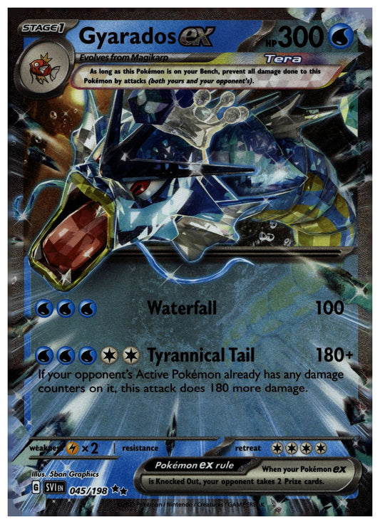 Gyarados ex Holo Double Rare SV01: Scarlet & Violet Base Set 045/198 NM